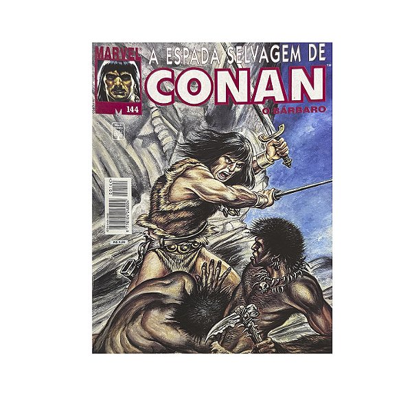 A Espada Selvagem De Conan O Bárbaro - Nº 144