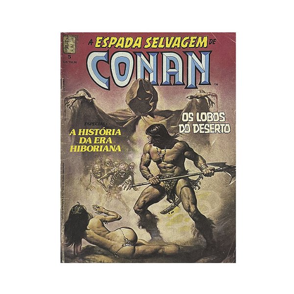 A Espada Selvagem De Conan O Bárbaro - Nº 5