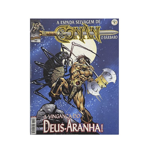 A Espada Selvagem De Conan O Bárbaro - Nº 190