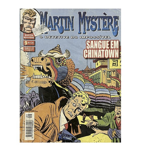 Martin Mystère: Sangue Em Chinatown - Nº 9