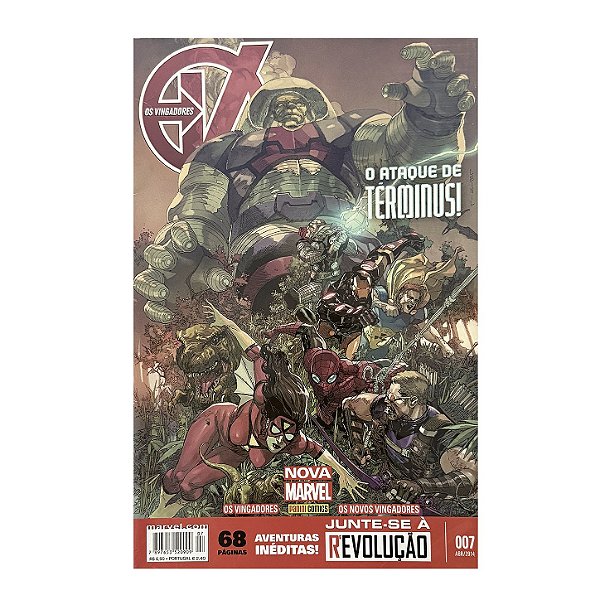 Os Vingadores: O Ataque De Términus - Nº 7