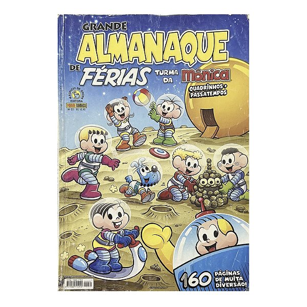 Grande Almanaque De Férias Turma Da Mônica - Nº 22