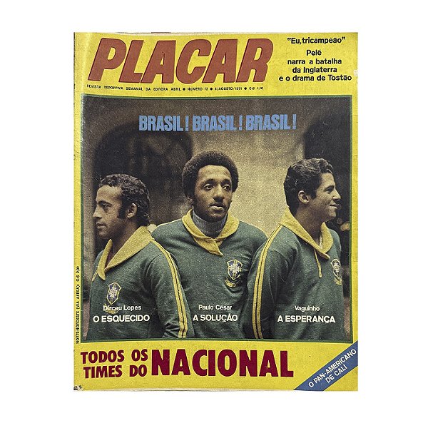 Revista Placar - Nº 73