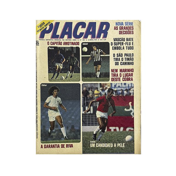 Revista Placar - Nº 262