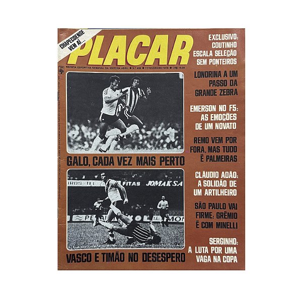Revista Placar - Nº 408