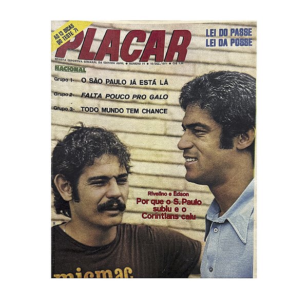 Revista Placar - Nº 91