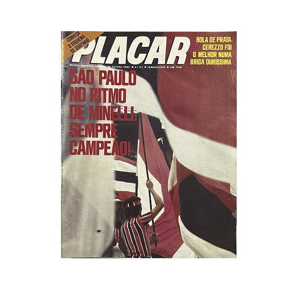 Revista Placar - Nº 411