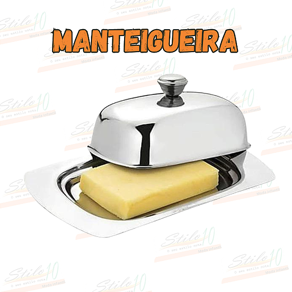 Manteigueira Inox