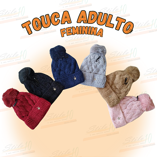 Touca adulto Feminina