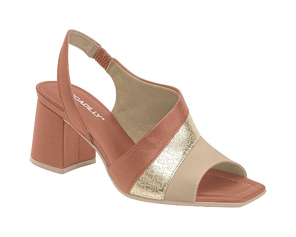 Sandália Piccadilly Sling Back Flavia Cedro 626034