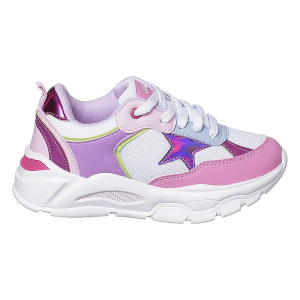 Tênis Infantil Meninas Ortopasso  Branco 82522