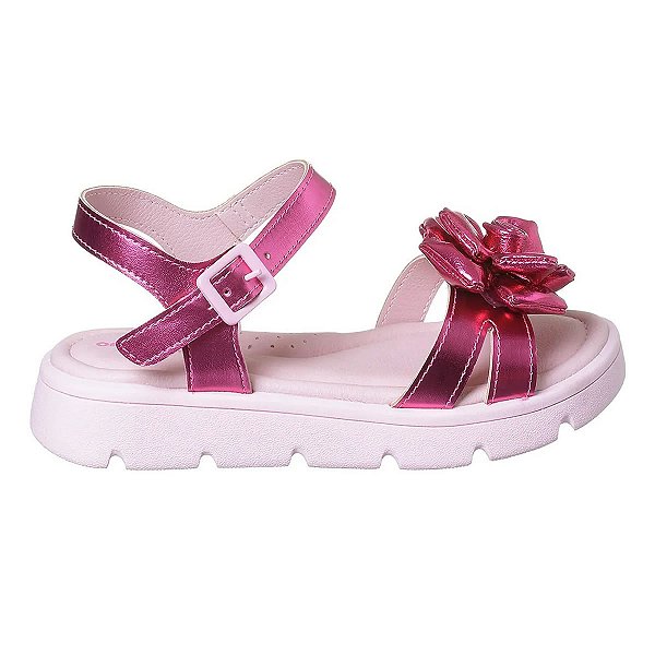 Sandália Infantil Meninas Ortopasso Pink 27524