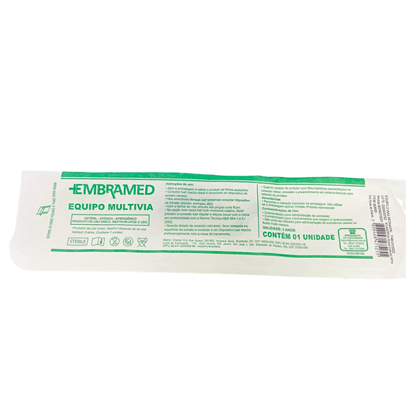 Equipo Multi via -EMBRAMED-pct 20Uni.