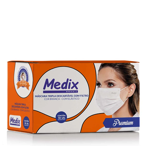 Máscara c/ elástico - Medix