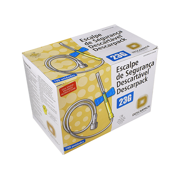 Scalp Descartável Lock 100un DESCARPACK (23g)