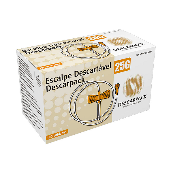 Scalp Descartável Lock 100un DESCARPACK (25g)