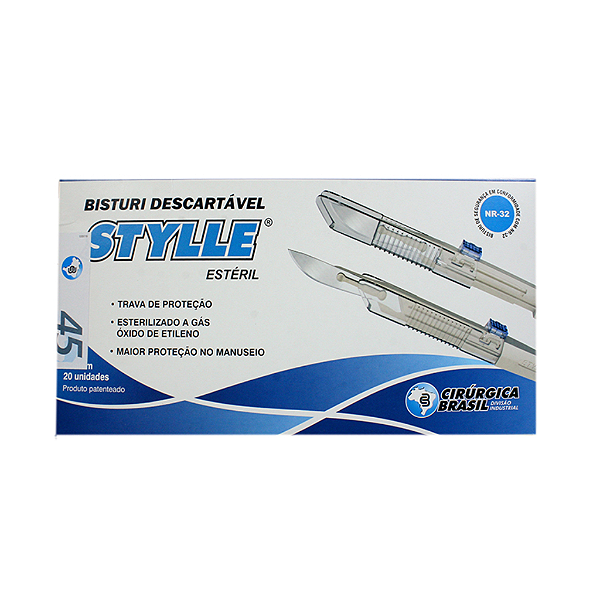 BISTURI DESCARTAVEL - STYLLE CX20