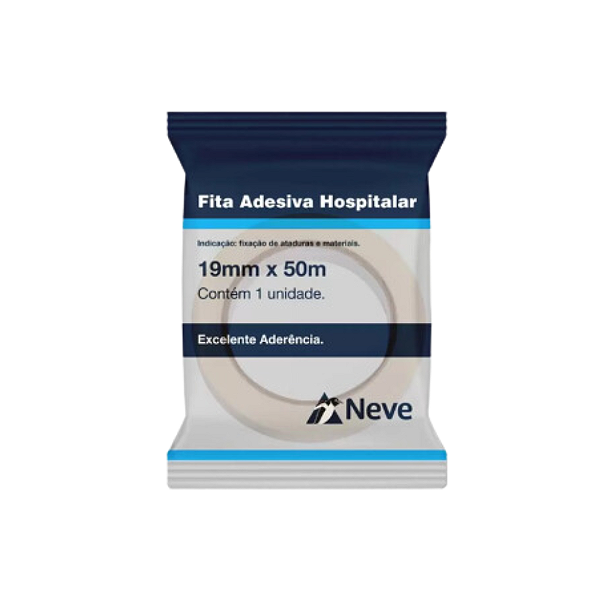 Fita adesiva hospitalar- 19mm x 50m - Neve