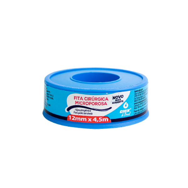 Fita Micropore a Unidade BRANCA - CIEX- Kit 10uni.