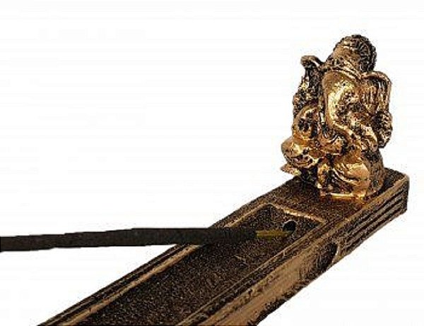 Incensário Barra DE RESINA Ganesha 24CM COMPRIMENTO
