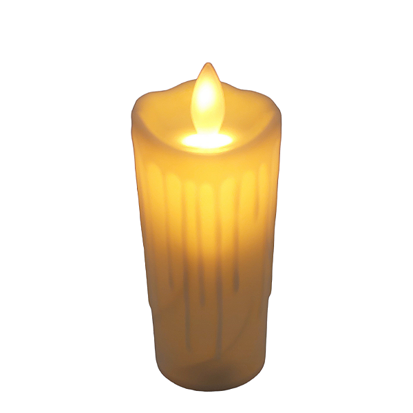VELA ELETRÔNICA DERRETIDA 11CM DECORATIVA RELIGIOSA ENFEITE