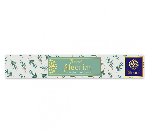 INCENSO OHANA FINEST ALECRIM 15 vareta CONCENTRAÇÃO original