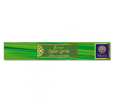 INCENSO OHANA FINEST CAPIM LIMÃO antidepressivo original