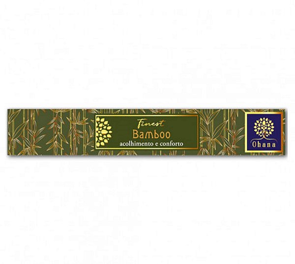 INCENSO OHANA FINEST BAMBOO Acolhimento e Conforto original
