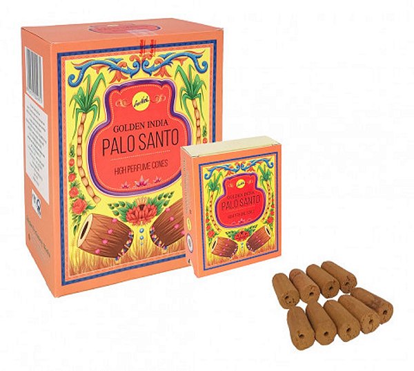 INCENSO INDIANO palo santo 10 CONE CASCATA armoniza original