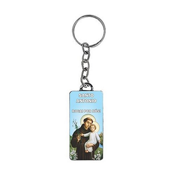 Chaveiro Santo Antônio Retangular CASAMENTEIRO SANTA PRESENT