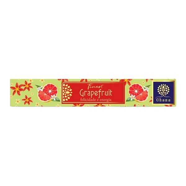 INCENSO OHANA FINEST GRAPEFRUIT Felicidade e Energia FRUTAL