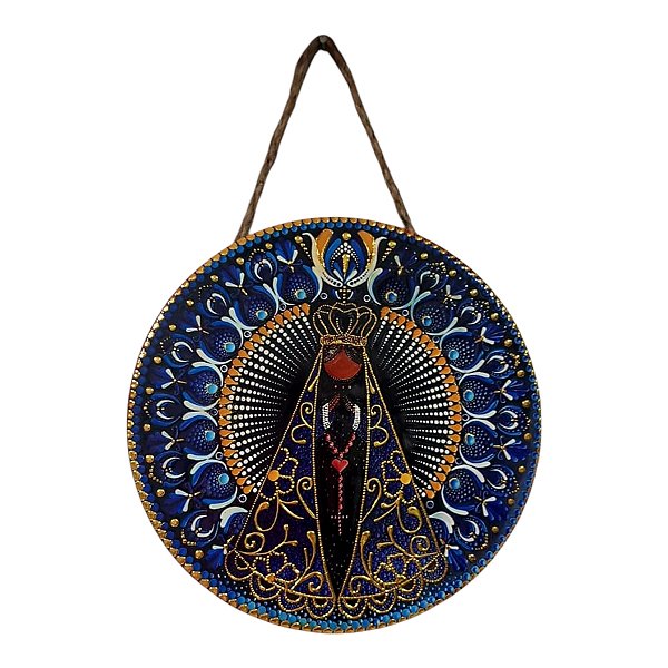 Mandala SANTA Nossa Senhora Aparecida 16 CM Quadro RELIGIOSO
