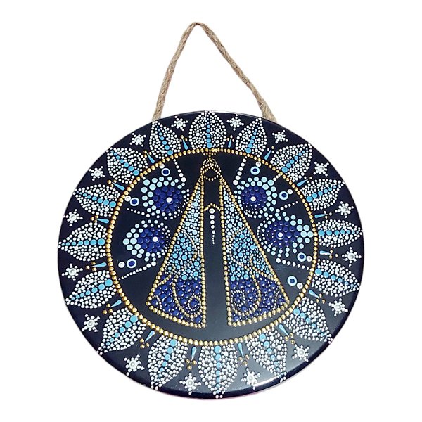 mandala Enfeite RELIGIOSO Nossa Senhora Aparecida Olho Grego