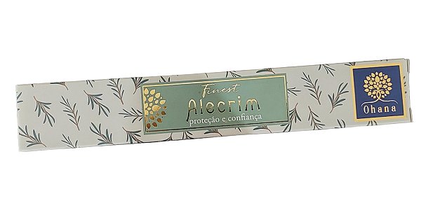 KIT 2 CAIXAS INCENSO OHANA FINEST ALECRIM E MIL E UMA NOITES
