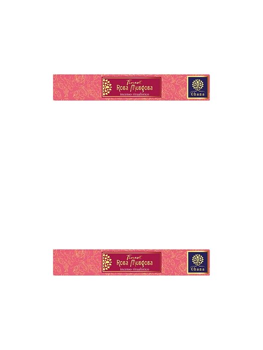 KIT 2 CAIXA INCENSO OHANA FINEST ROSA MUSGOSA 15 vareta CADA