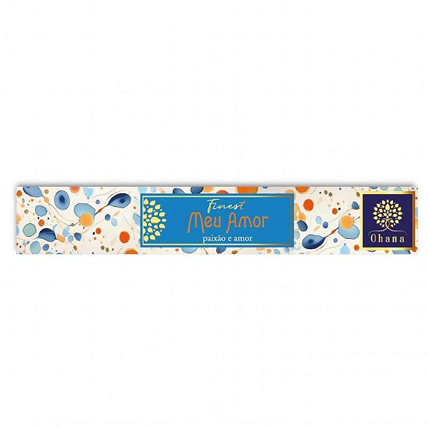 INCENSO OHANA FINEST 15 vareta MEU AMOR paixão ADOCICADO
