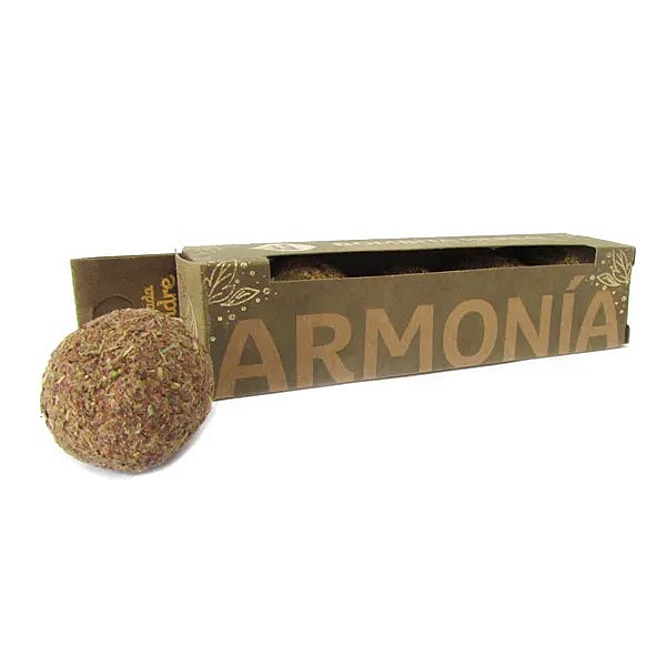Bombita Defumador Ativada Harmonia Calêndula Camomila Arruda