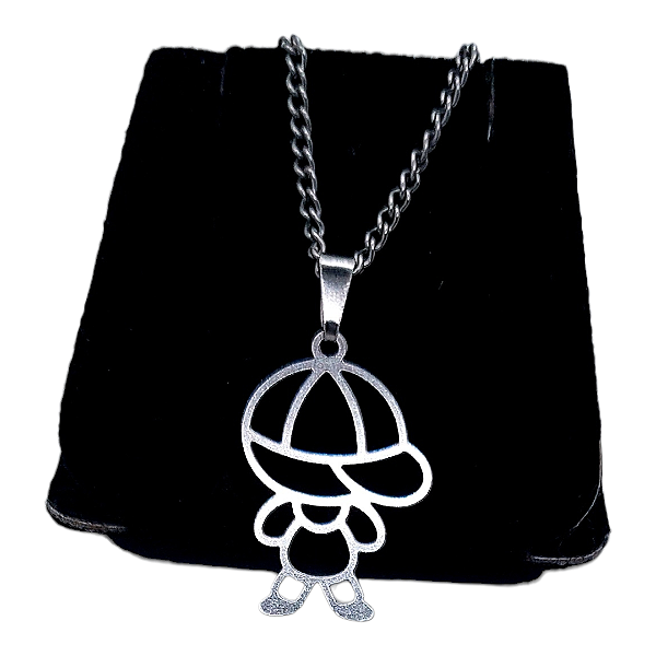 Colar CHOKER AÇO INOX Mãe FilhO MeninO Canga Feminino PRATA