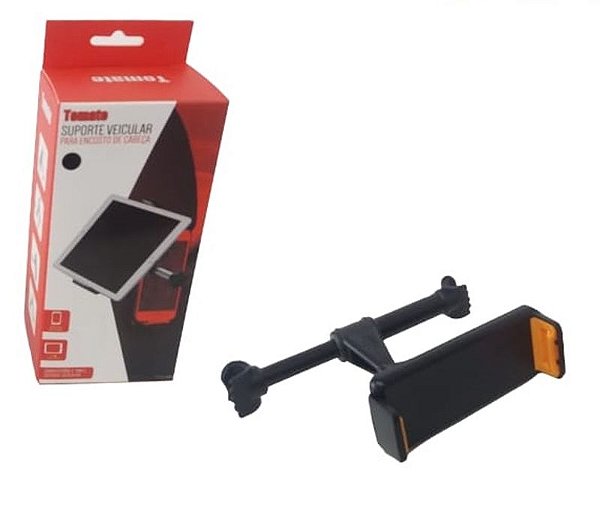 SUPORTE DE TABLET VEICULAR PARA APOIO DE CABECA TOMATE MTG-038