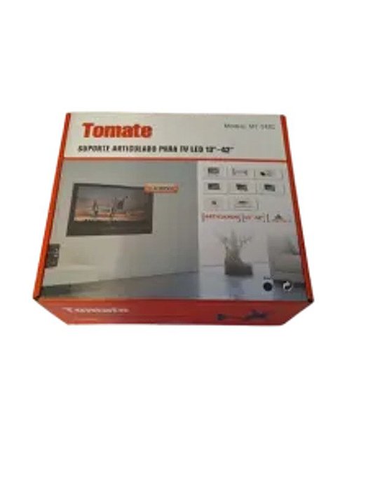 SUPORTE PARA TV 13"-42" ARTICULADO INCLINACAO TOMATE MT-142C