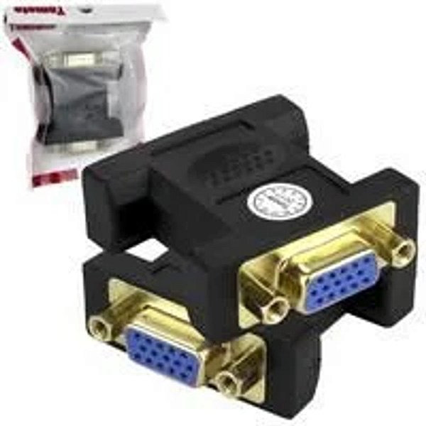 ADAPTADOR VGA FEMEA PARA VGA FEMEA TOMATE MHC-5207