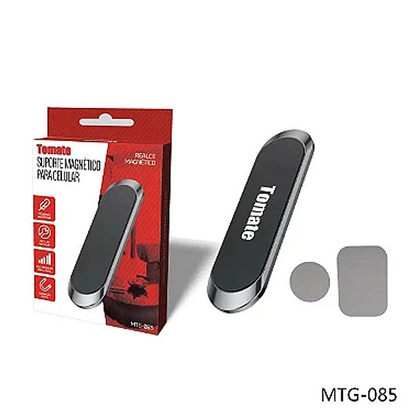 SUPORTE DE CELULAR VEICULAR MAGNETICO PARA PAINEL TOMATE MTG-085