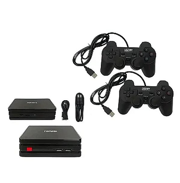 VIDEO GAME RETRO 2 CONTROLES COM FIO TOMATE MAY-009