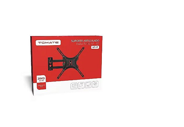SUPORTE DE METAL ARTICULADO P/ TV 14/ 42 POLEGADAS  MT-17