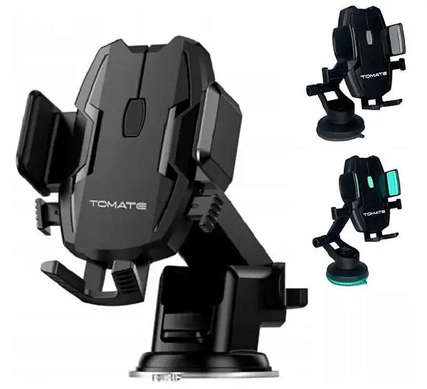 SUPORTE DE CELULAR VEICULAR COM VENTOSA TOMATE MTG-100
