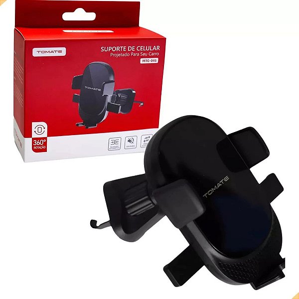 SUPORTE VEICULAR DE CELULAR PARA SAIDA DE AR TOMATE MTG-046