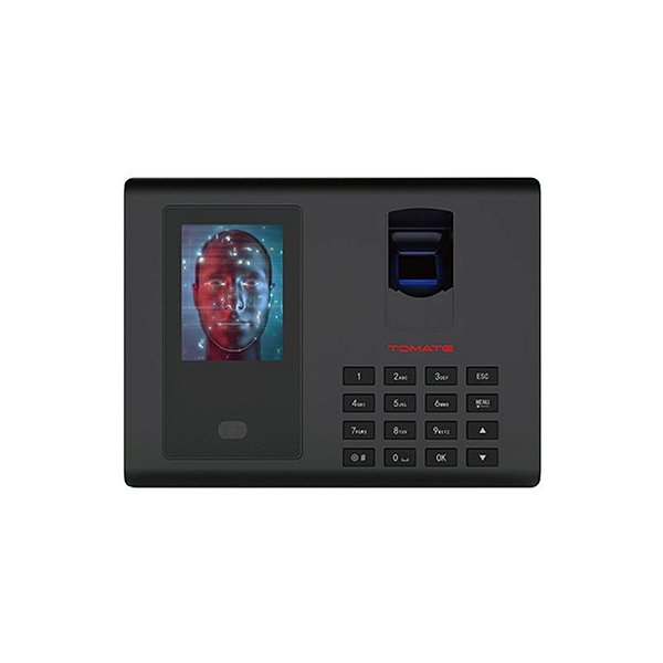 RELOGIO DE PONTO COM BIOMETRIA E RECONHECIMENTO FACIAL TOMATE MDK-310