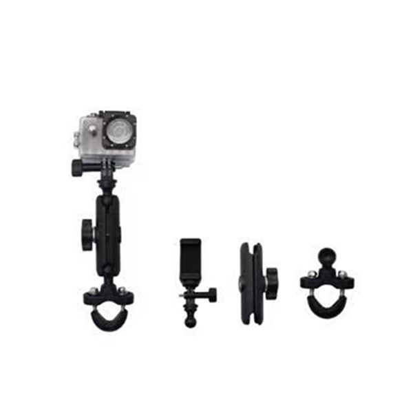 SUPORTE DE CAMERA PARA MOTOCICLETA E BICICLETA MTG-057