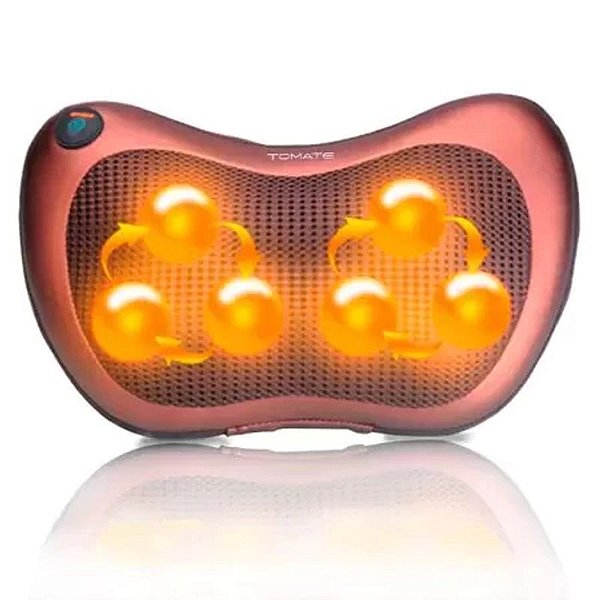 ALMOFADA DE MASSAGEM TERMOTERAPIA TOMATE AM-012