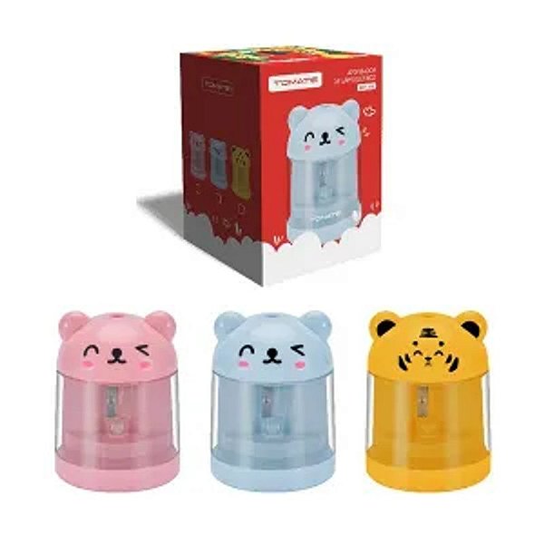 APONTADOR DE LAPIS ELETRICO TOMATE MAT-A05